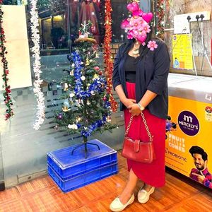 Red Tulip Skirt from Berrylush