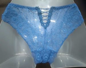 Blue Lace Panties 🔥