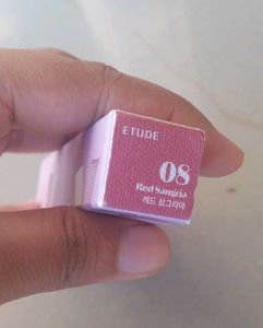 Etude Glow Fixing Lip Tint Red Sangria
