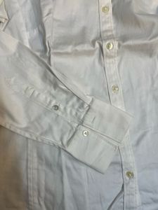 Banana Republic Classic White Fitted Shirt Size XS