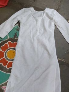 Classic White Kurta