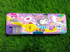 Kuromi Magnetic Pencil Compass Box