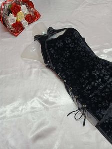 🖤Black Knee Length Cheongsam 🖤