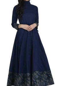 High Neck Maxi Dress