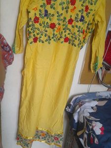 Yellow Salwar Suit