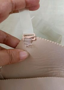 Susie Nude Scalloped Wired Padded Bra 36B