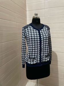 Houndstooth Cardigan