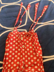 Cute Polka Dot Romper