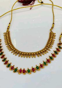 Beautiful 2 in 1 Necklace set