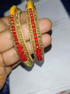 Gorgeous Beaded floral Bangle