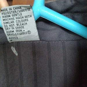 Charcoal Grey Button Down Shirt