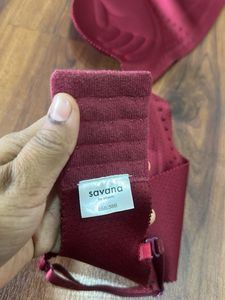 Burgundy Push-Up Bra