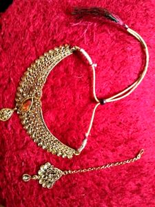 Golden Colour Necklace Set