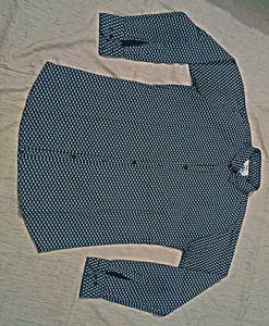 Retro Geometric Print Shirt