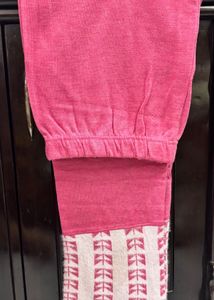 Pink Ethnic Kurta Set