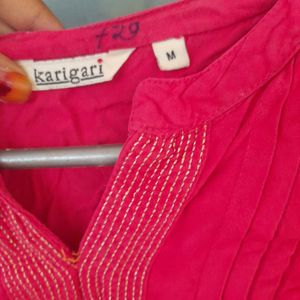 Pink Cute Kurtha