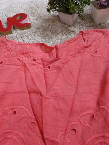 Coral Bell Sleeve Top