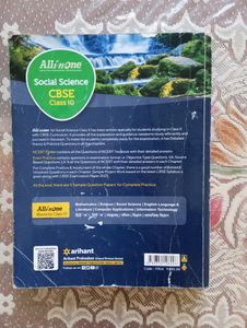 Class 10th Social Science All In One (Arihant)