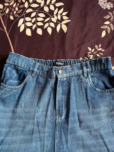 Vintage Elastic Waist Jeans