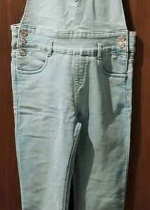 Light Wash Denim Overalls