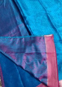 Modern Beautiful Chanderi Silk Saree