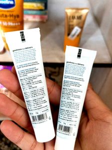 Sunscreen Bundle: Vaseline, Lakme, Plum