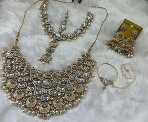 Unused kundan Bridal Jewelry Set