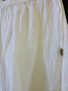 White And Golden Palazzos