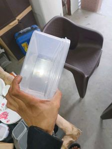 Clear Plastic Storage Box