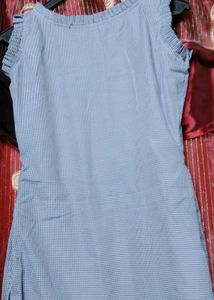 Striped Sleeveless Dress👗