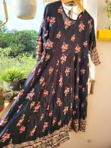 Floral Print Kurta