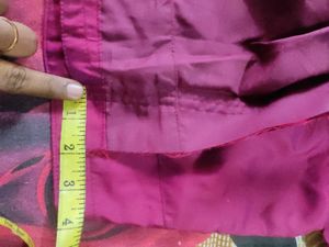Maroon Pure Silk Blouse