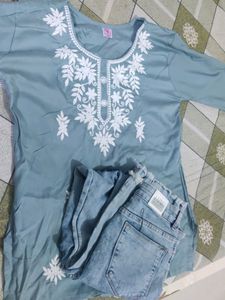 Chikankari Are Never Ending Love ❤️