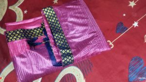 New Sari With Blauj