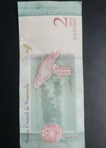 Venezuela 2 Bolivares Note