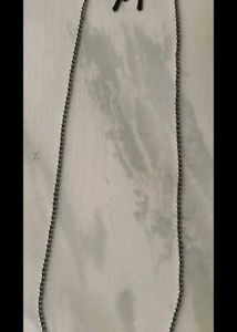 Silver Ball Chain Necklace