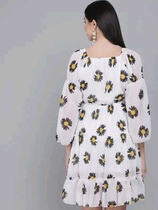 Fit &amp; Flare Floral Dress
