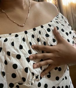 Polka Dot Print 👗 Dress
