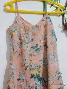 Peach Colour Dress Like Maxi 🌸💖💖💖✨✨✨