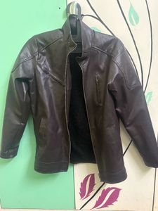 Stylish Brown Leather Jacket