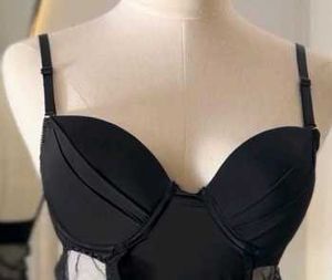 Little Black Dress with Mesh Detail