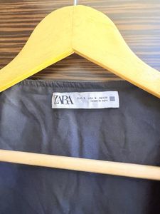 Zara Fringed Embellished Vest Check description