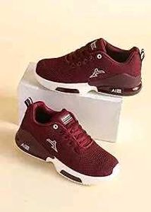 Maroon Running Shoes