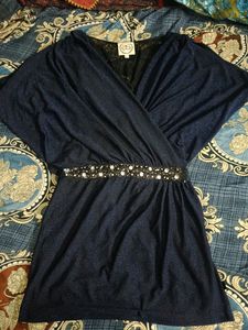 Royel Blue 💙 Party Wear Dress Only Rs150