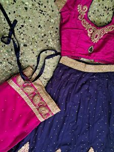 BRIDAL HALF SAREE