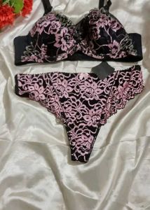 Floral Lace Lingerie Set