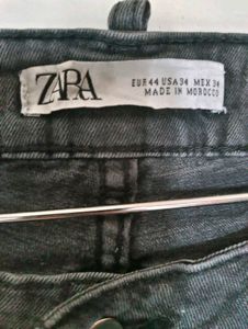Zara Black Jeans Size 30