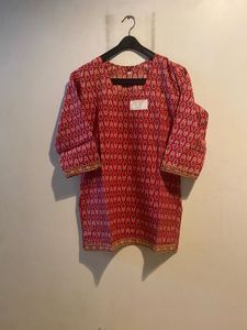 Red Printed Tunic