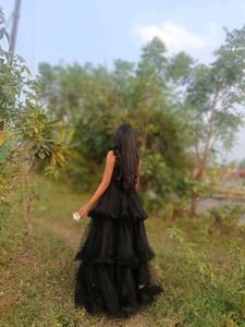 Removable Strap black gown 🖤