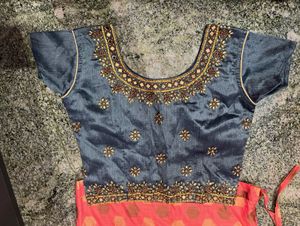 Heavy Work Blouse With Skirt